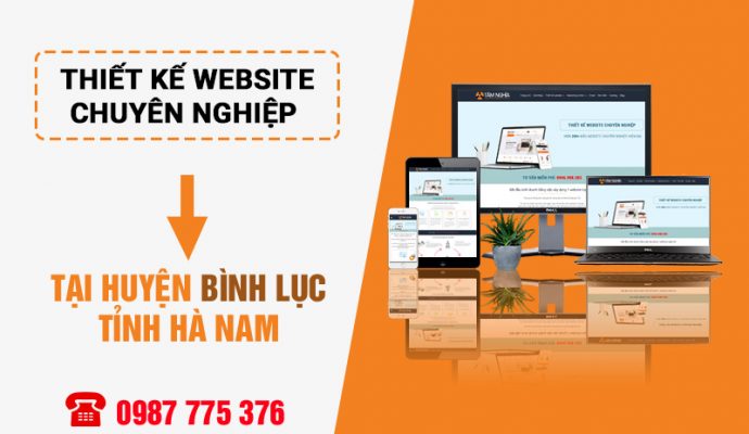 Thiết kế website tại huyện Bình Lục Hà Nam
