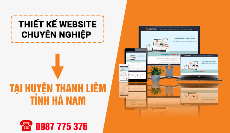 Thiết kế website tại huyện Thanh Liêm Hà Nam